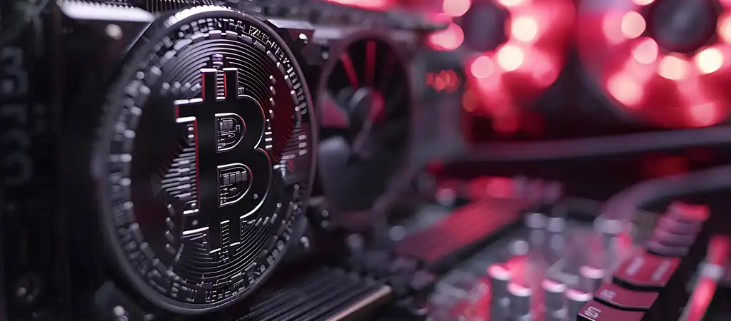 Bitcoin bányászat hardverrel és szoftverrel elindulása, számítógépes eszközök a kriptovaluta bányászathoz.